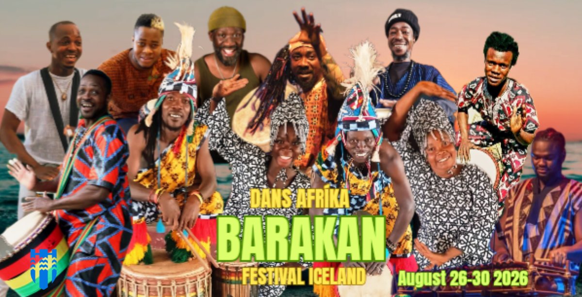 Dans Afríka Barakan Festival Iceland 2026 Námskeið