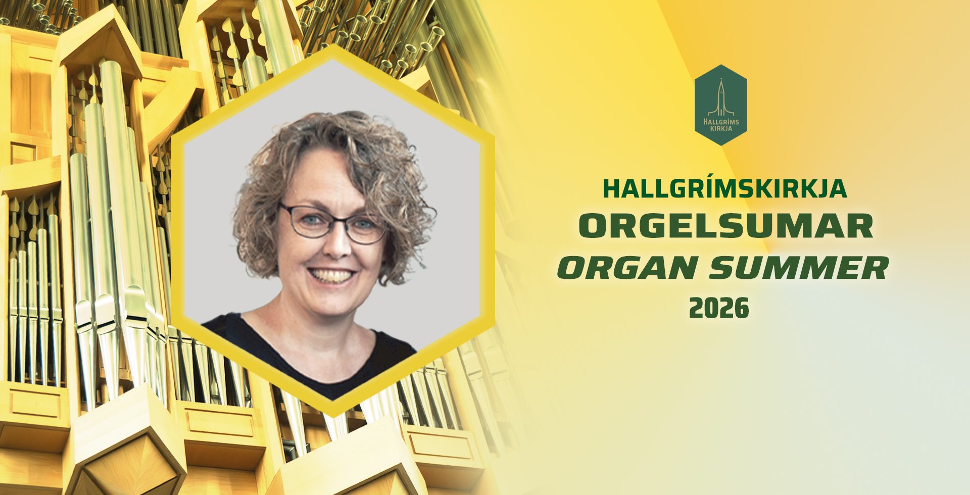 Orgelsumar í Hallagrímskirkju 2026 – Anne Kirstine Mathiesen, orgel Sct. Nicolai Kirke Køge