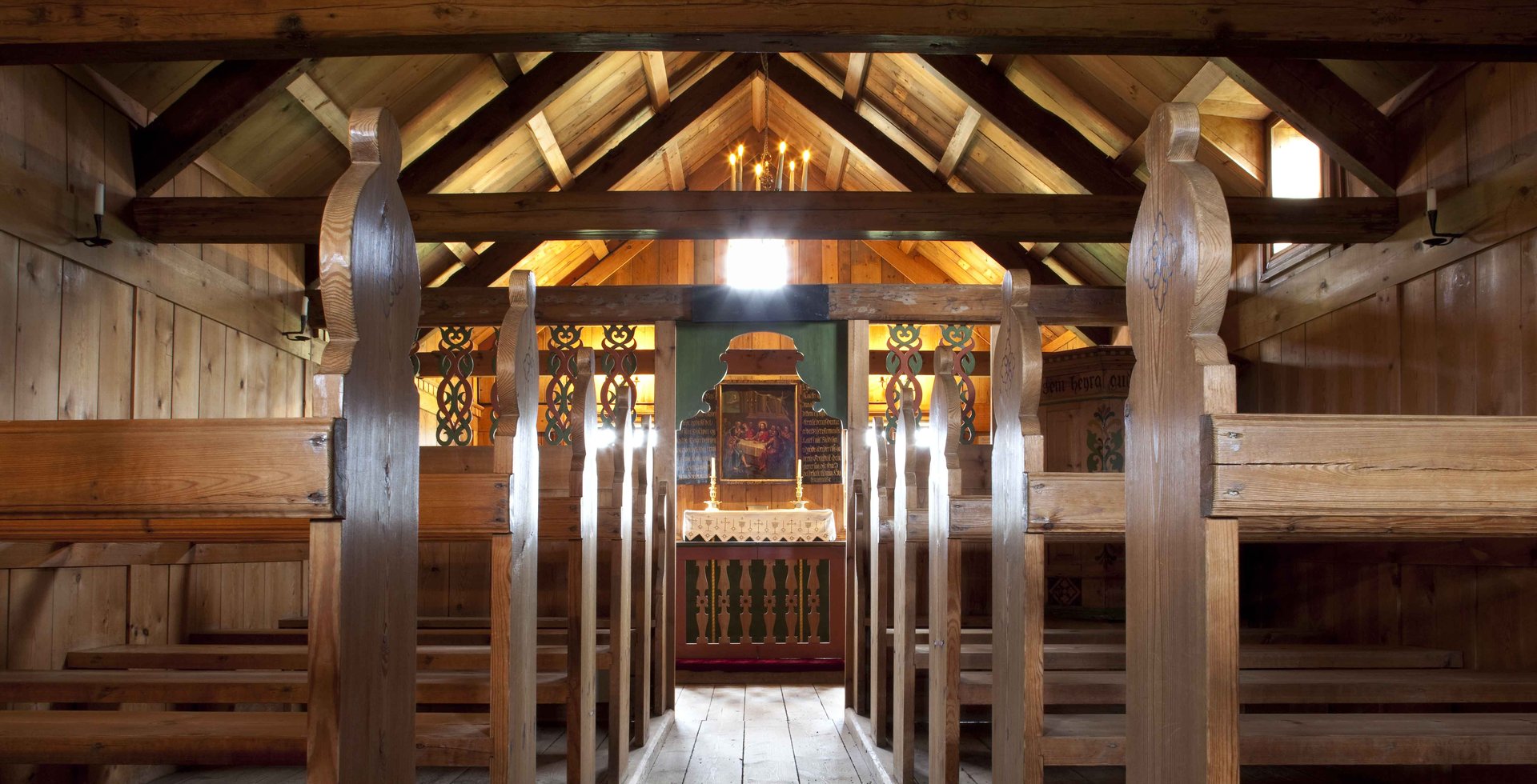 Church Service at Árbær Open Air Museum's Church