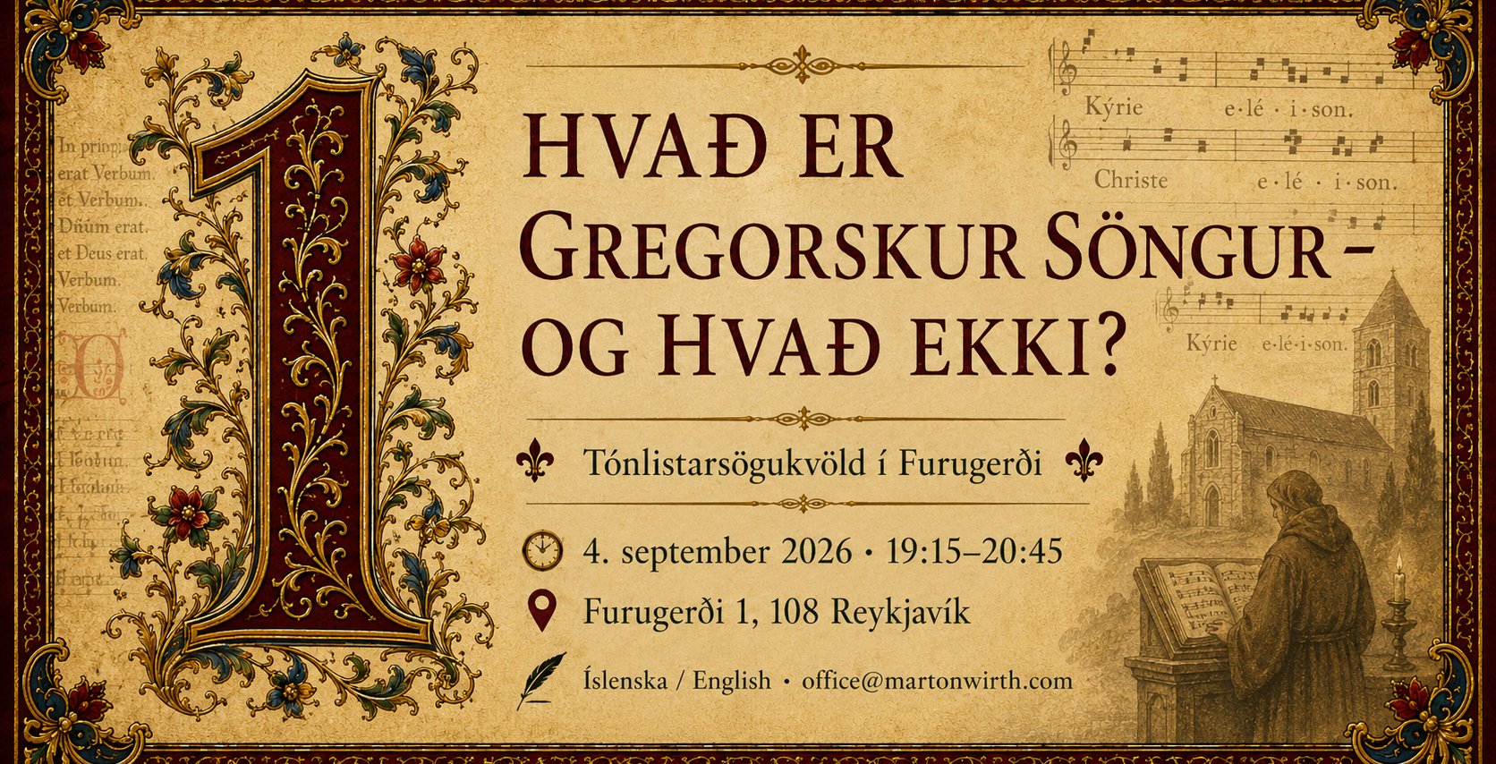 What Is Gregorian Chant – and What Is It Not?