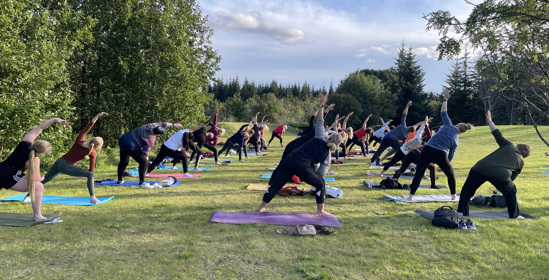 Pop-Up Yoga RVK X Sumarborgin í Einarsgarði