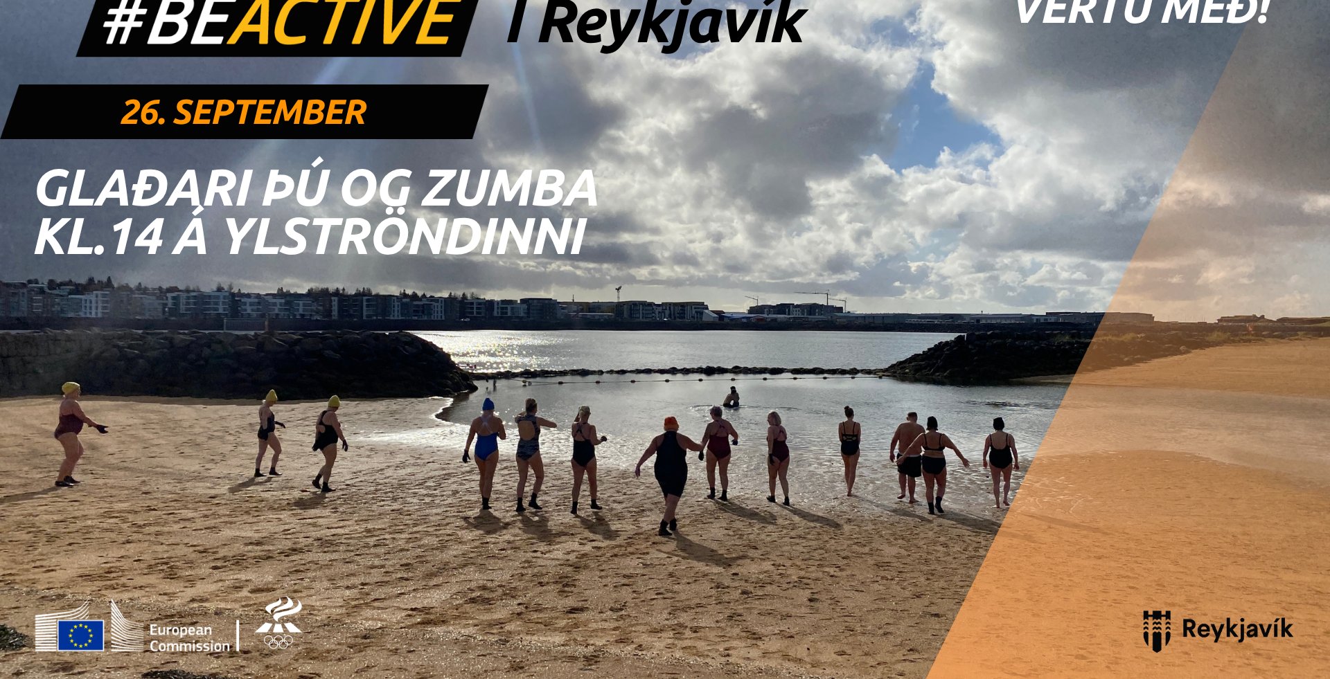 Happier you and zumba at Ylströndin #Beactive