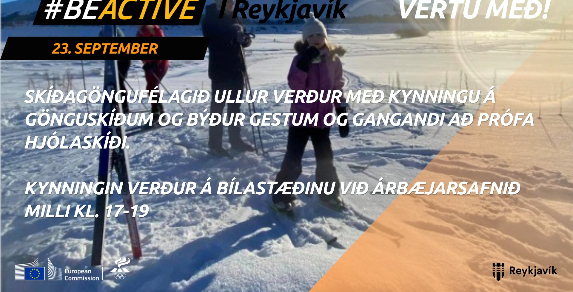 Kynning á gönguskíðum - Skíðagöngufélagið Ullur