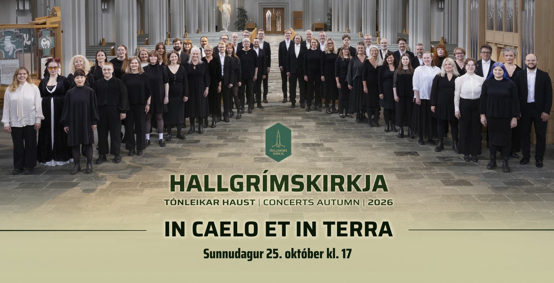 IN CAELO ET IN TERRA – Útgáfutónleikar á tvöfaldri afmælishátíð