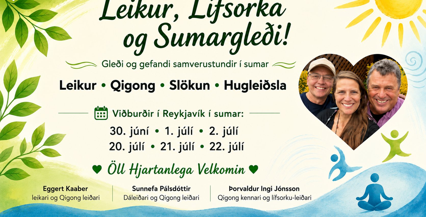 Arnarhóll  - Leikur, lífsorka og sumargleði!