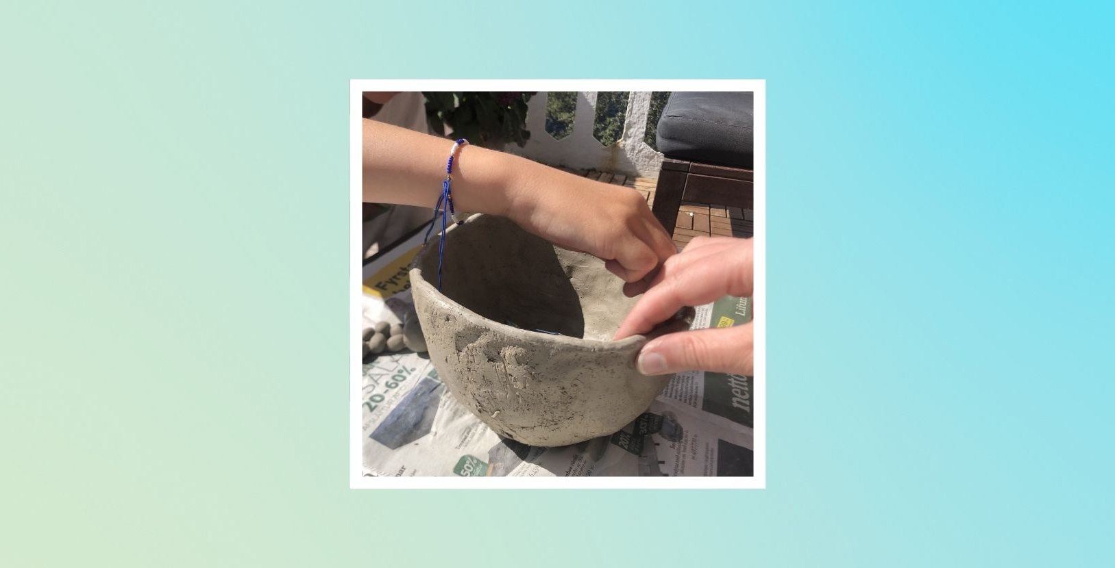Lets make clay flower pots