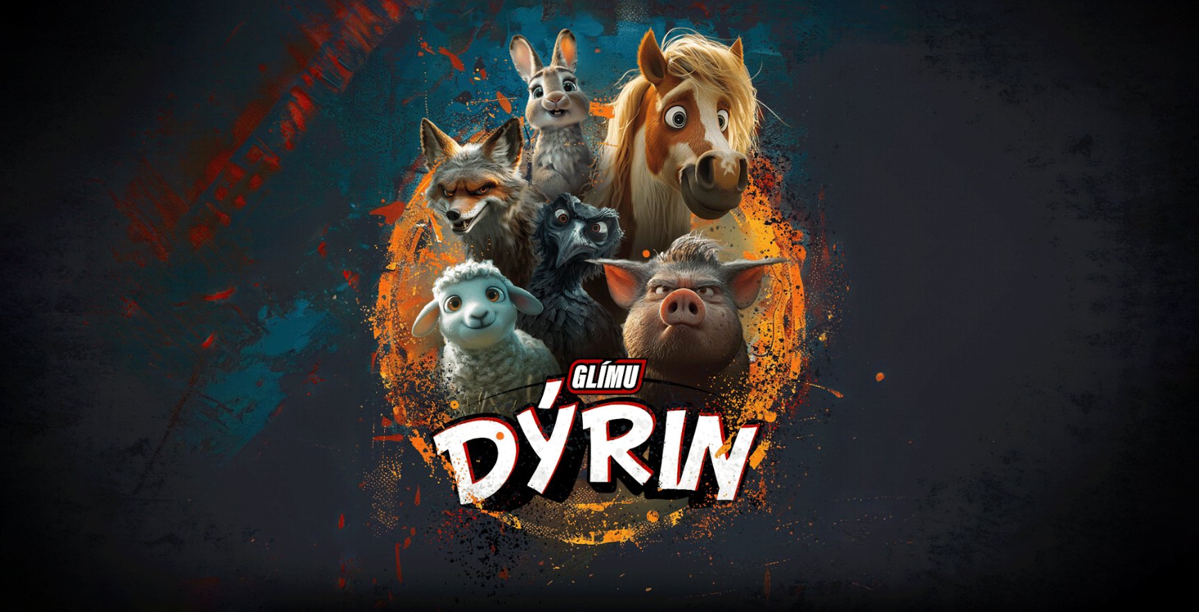 Glímudýrin eru tilbúin að glíma!