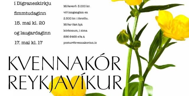 The Womens Choir of Reykjavík Spring concert