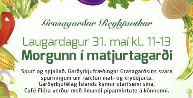 Visit the vegetable garden