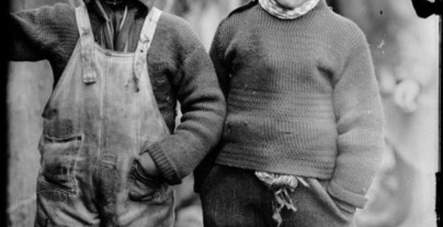 Photographic exhibition on child's work in the past